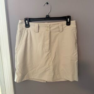 Nike Golf White Dri-FIT Skirt